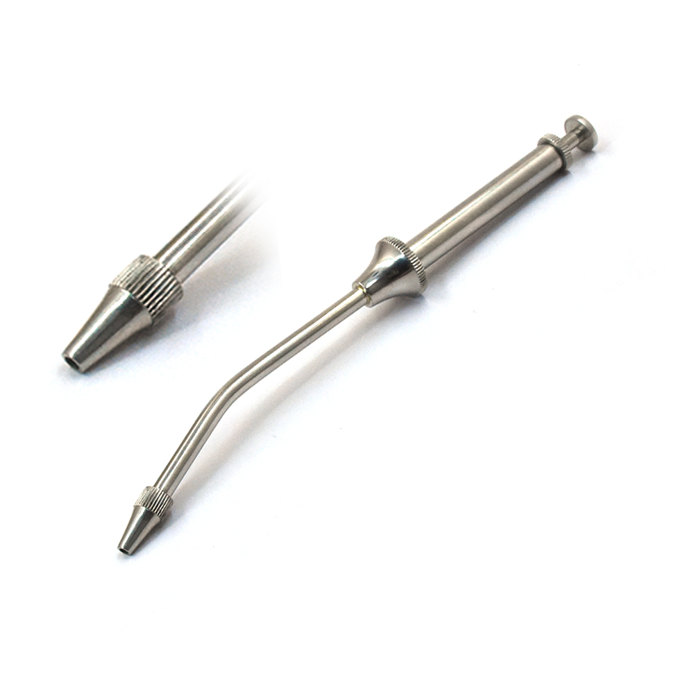 Dental Amalgam Filling Syringe Gun 15 cm Angled 30° 2mm Smithcare