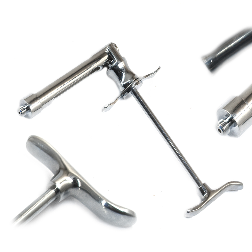 Non Aspirating Anesthetic Syringes T Thumb Handle Folding Cut design Non Aspirating Anesthetic Syringes T Thumb Handle Folding Cut design