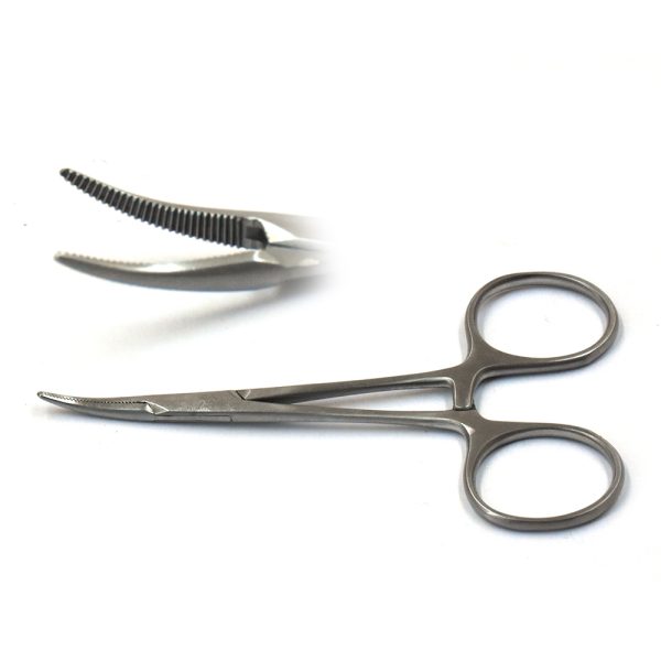Baby Mosquito Hemostatic Forcep Curved 10 cm 4" Smithcare