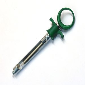 Light Weight Dental Aspirating Syringes with green plastic handle 1.8ml