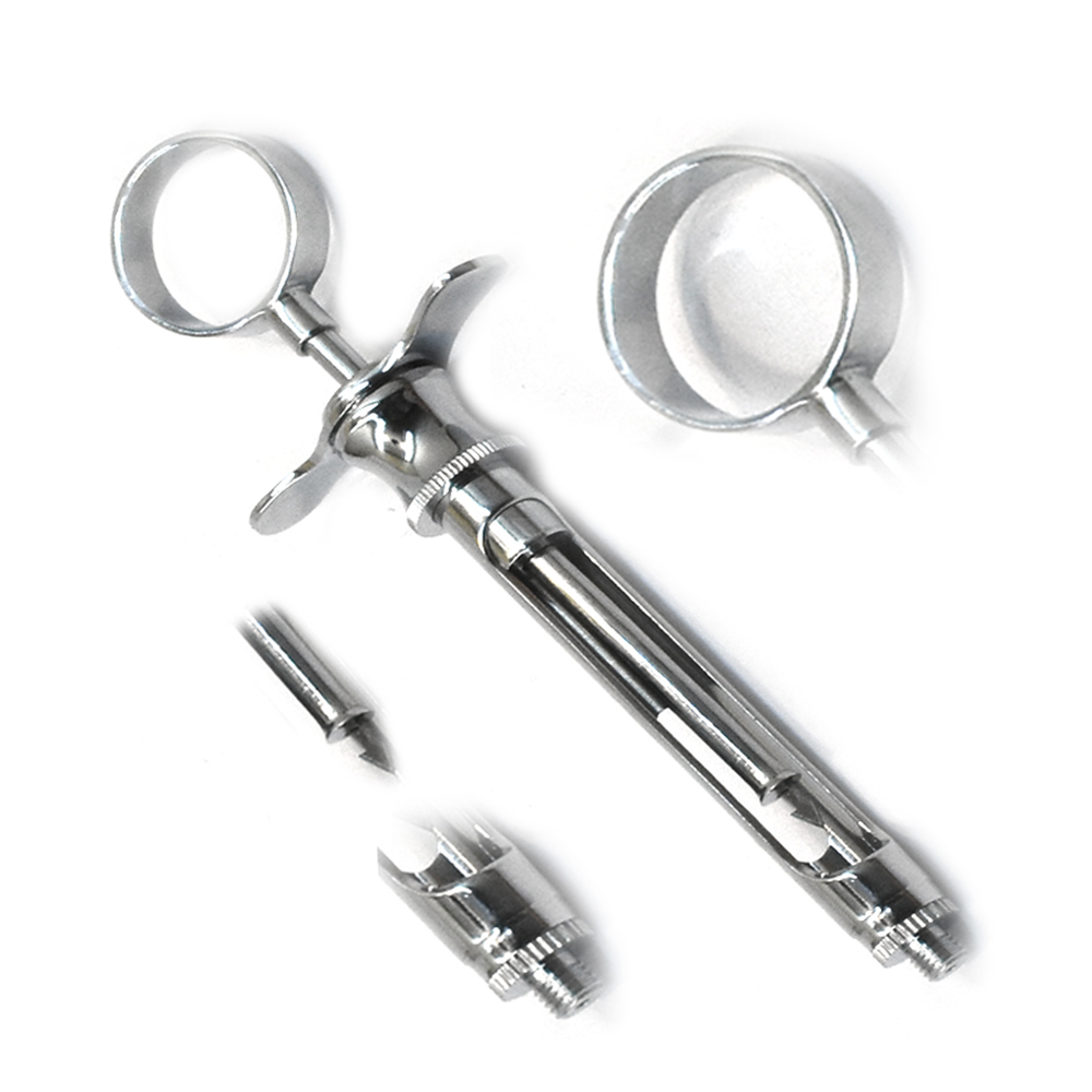 Cook Waite Type Dental Aspirating Syringe Brass 1.8 ml Cook Waite Type Dental Aspirating Syringe Brass 1.8 ml