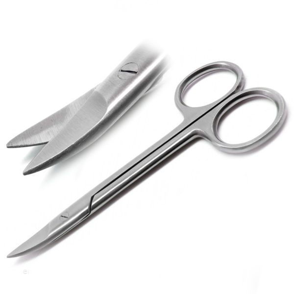 Crown Scissor Saw Edge Curved 10.5 cm Smithcare