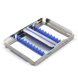 Dental Instrument Sterilization Cassette Tray Fix Locking Bar Bracket Lock