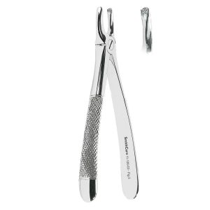 Dental Extracting Forcep English Pattern Overlapping upper incisors and canines Fig.3