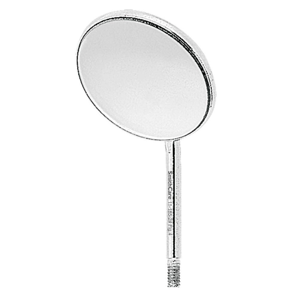 Rhodium Plain Mouth Mirror No.4 Rhodium