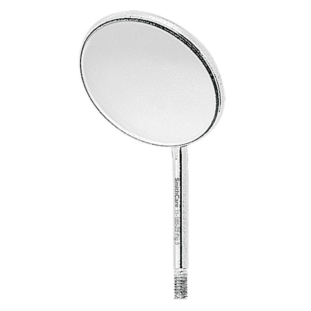 Rhodium Plain Mouth Mirror 5 Ø 24 mm Smithcare
