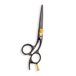 2.Black-Titanium-with-Gold-Plated-Screw-Hair-Cutting-Scissors