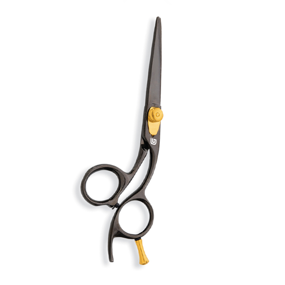 2.Black-Titanium-with-Gold-Plated-Screw-Hair-Cutting-Scissors 2.Black-Titanium-with-Gold-Plated-Screw-Hair-Cutting-Scissors